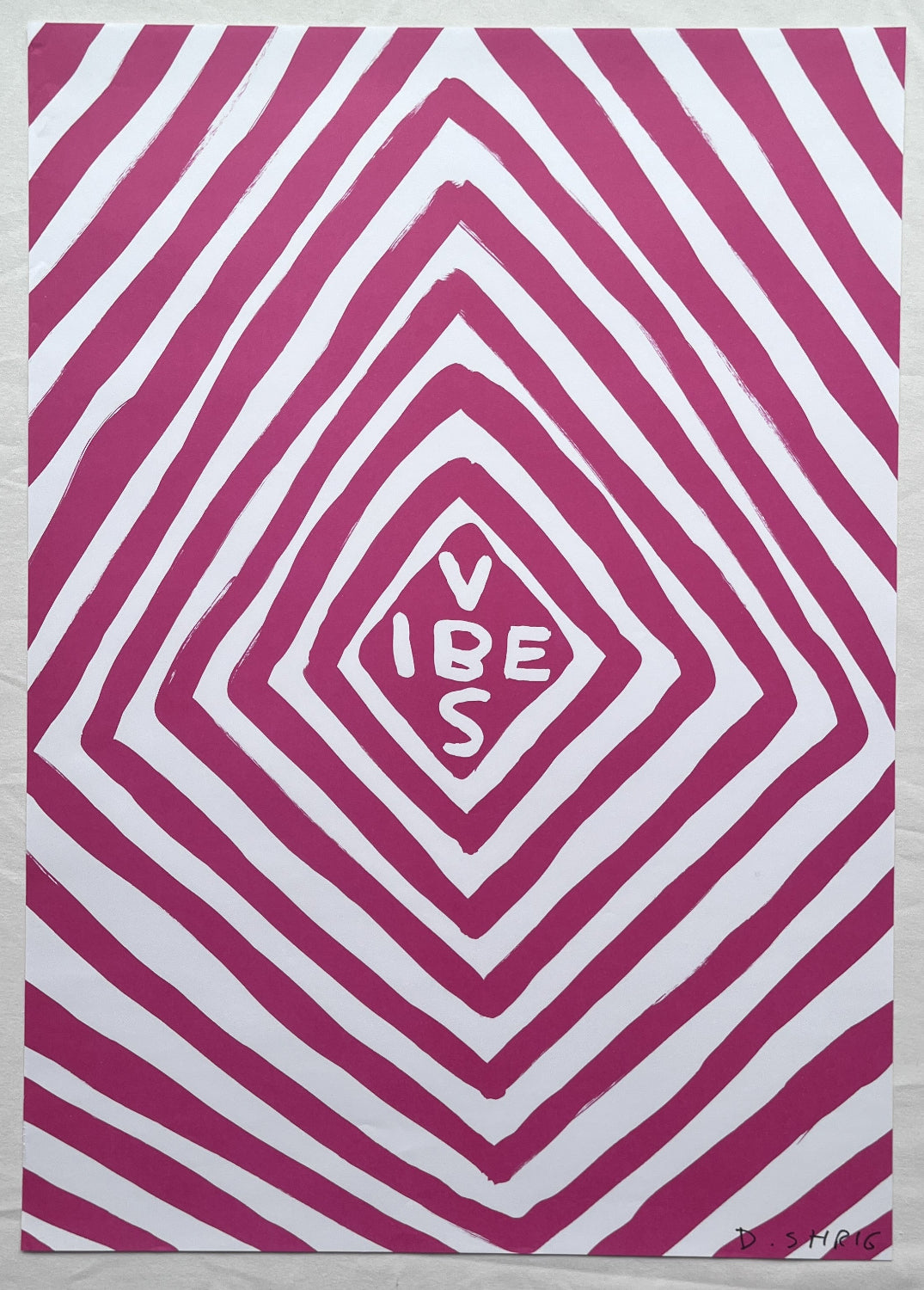 David Shrigley - Vibes (Big Issue) (Signed)