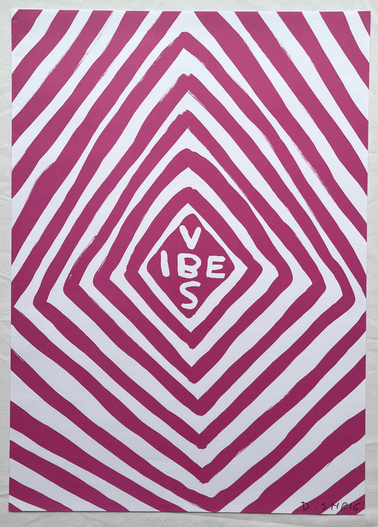 David Shrigley - Vibes (Big Issue) (Signed)