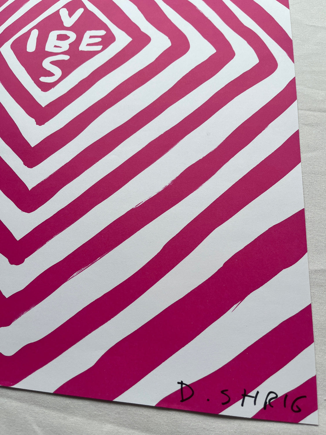 David Shrigley - Vibes (Big Issue) (Signed)