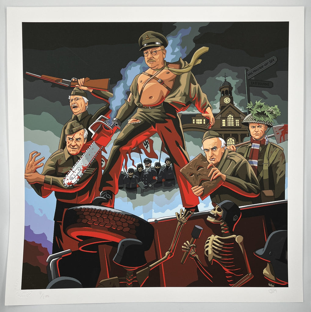 Jim'll Paint It Dad's Army Of Darkness Prescription Art