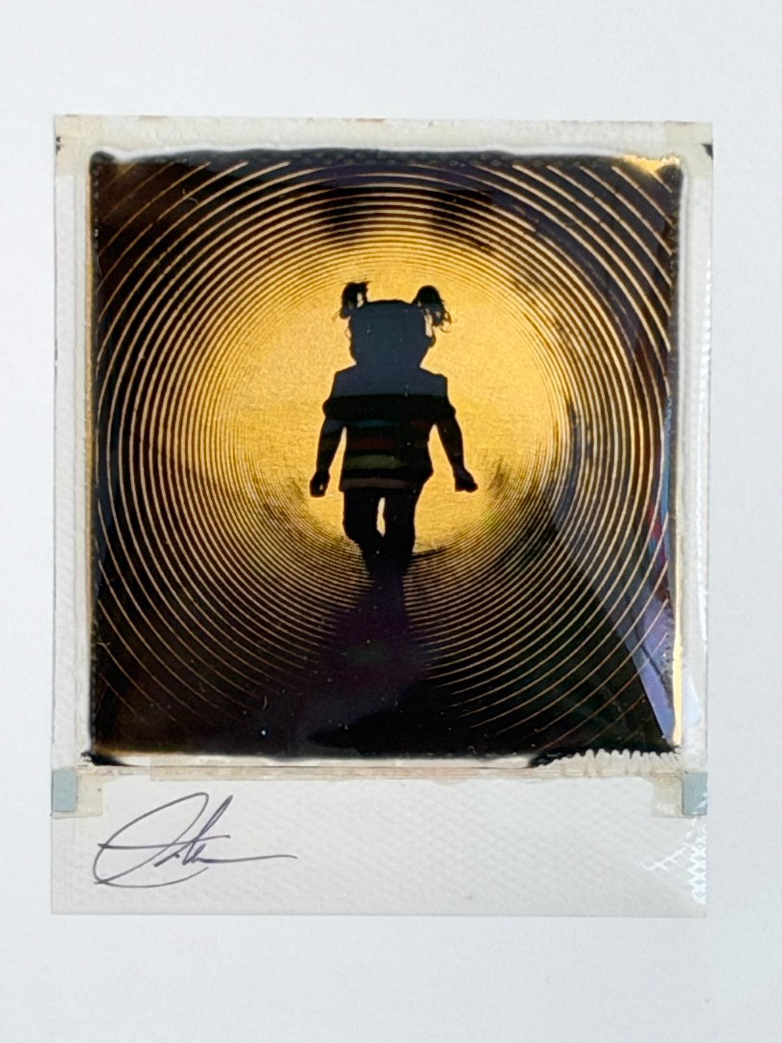 Andrew Millar - A Distant Focus (Framed Polaroid)