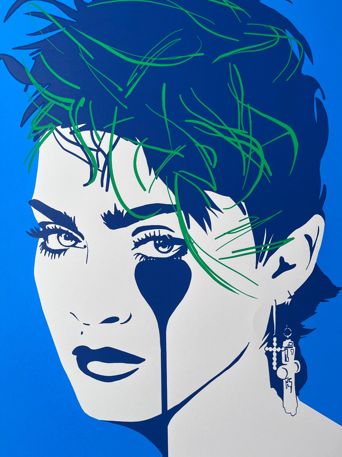 Pure Evil - Lucky Star - Madonna (Blue)