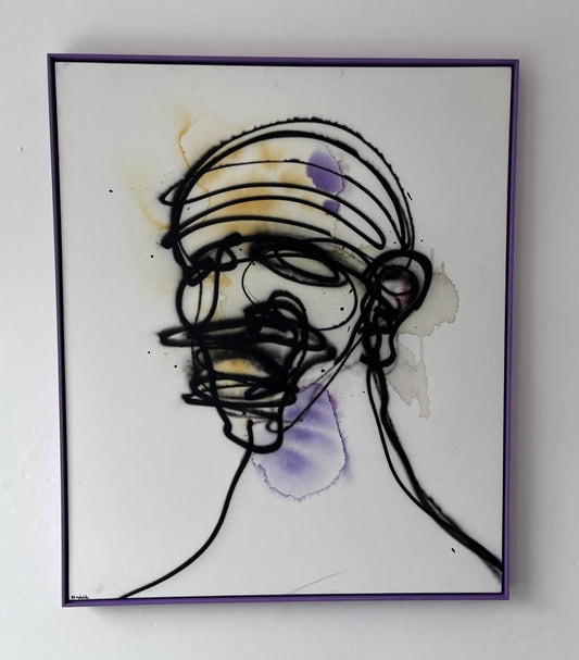 Adam Neate - Portrait 25 (Large Original Canvas)