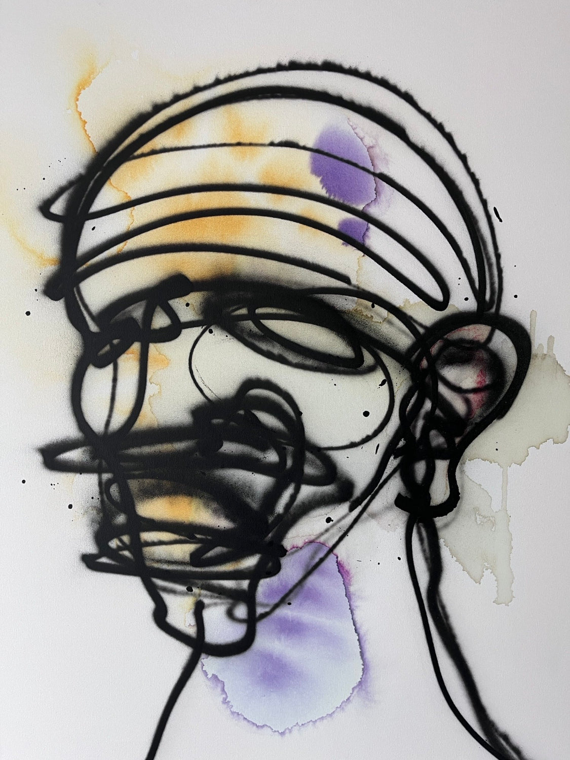 Adam Neate - Portrait 25 (Large Original Canvas)