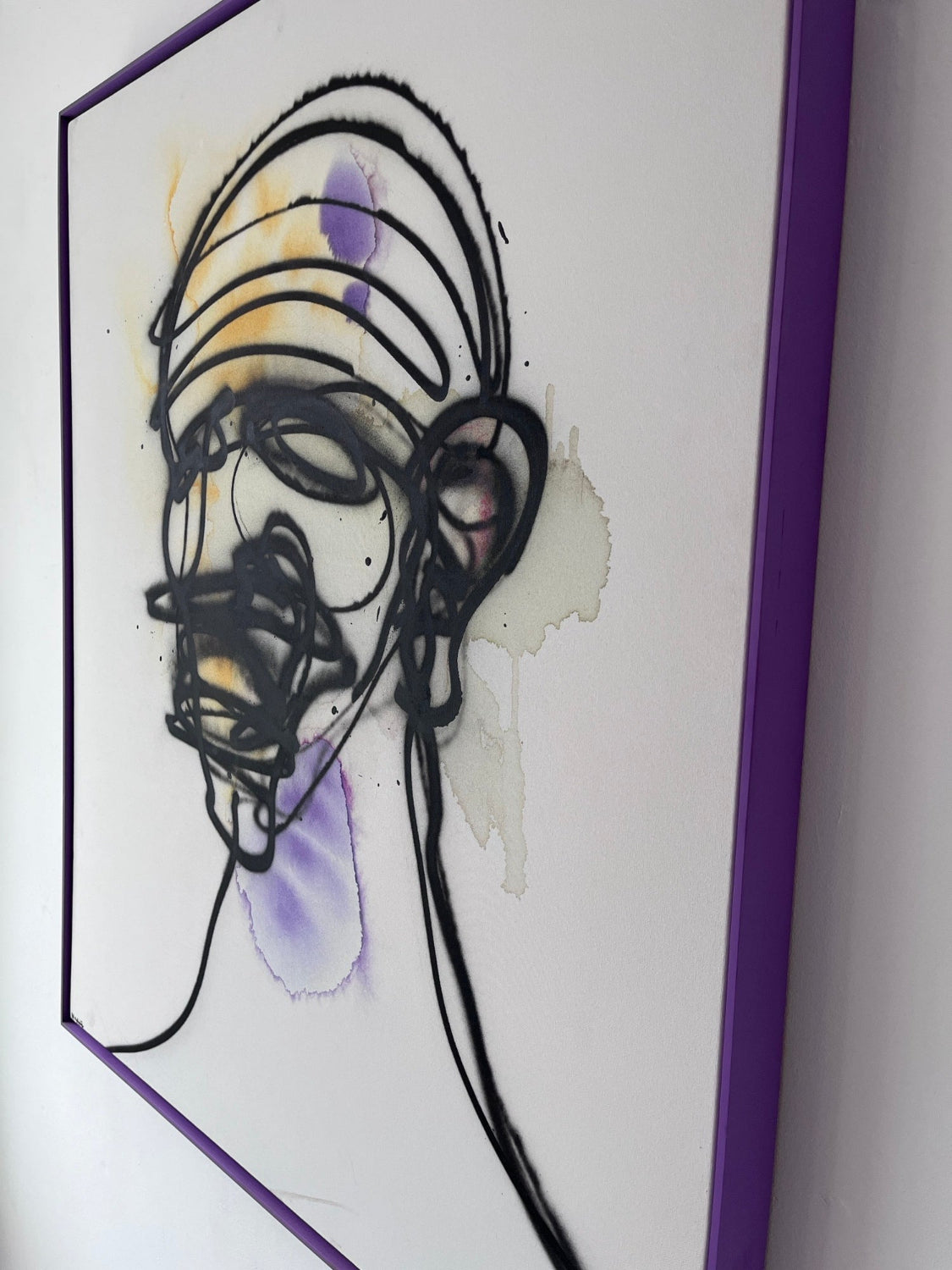 Adam Neate - Portrait 25 (Large Original Canvas)