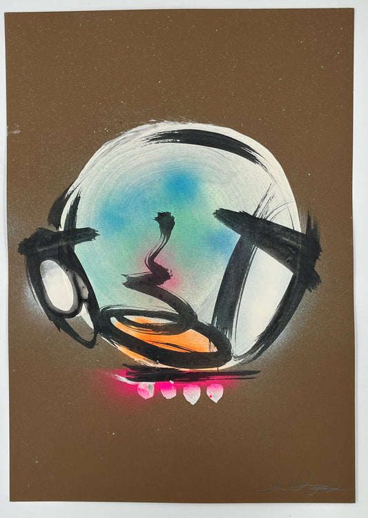 Stevie Unknown - Mini Headz 6 (Original Painting)