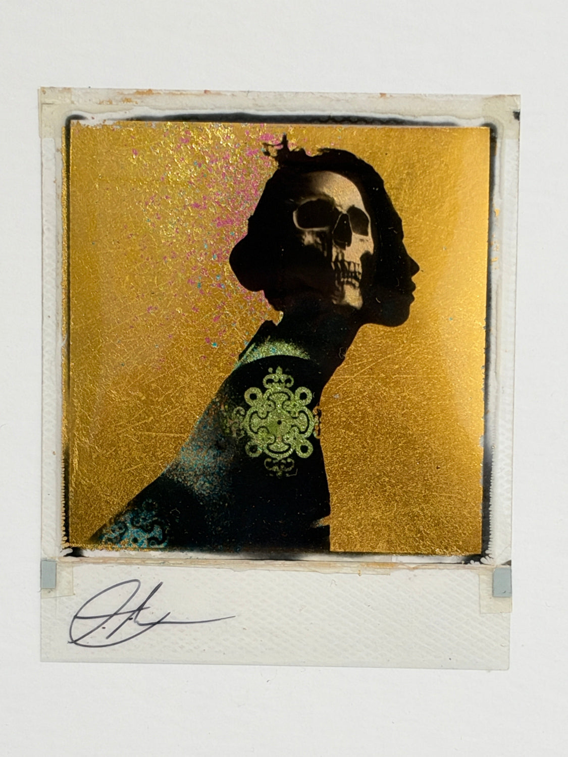 Andrew Millar - Above The Sun (Multi-Gilded) (Framed Polaroid)