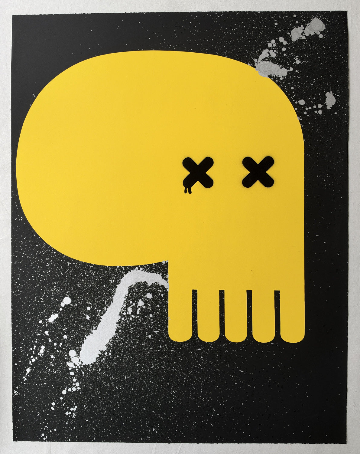 Sickboy - Love Peace Happiness & (Death) (Hand-Finished Screenprint)