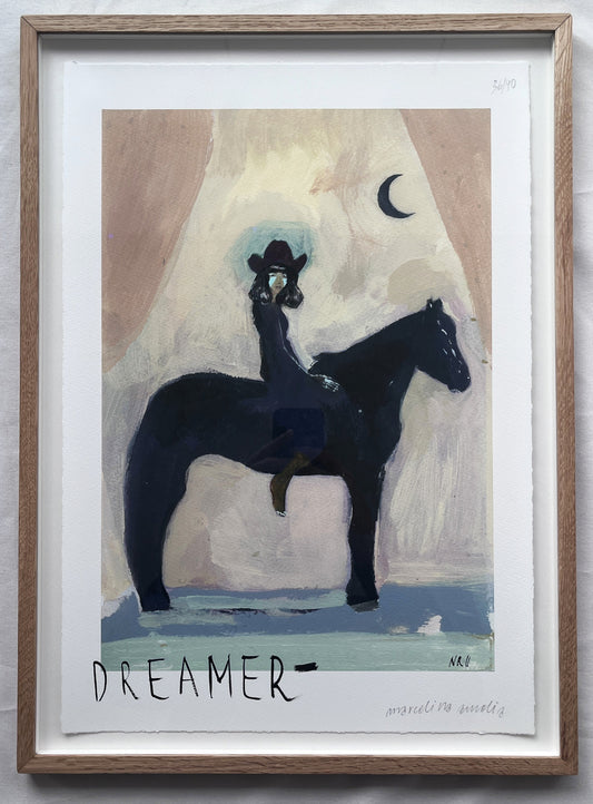 Marcelina Amelia - Dreamer II (Hand-Finished Print) (Framed)