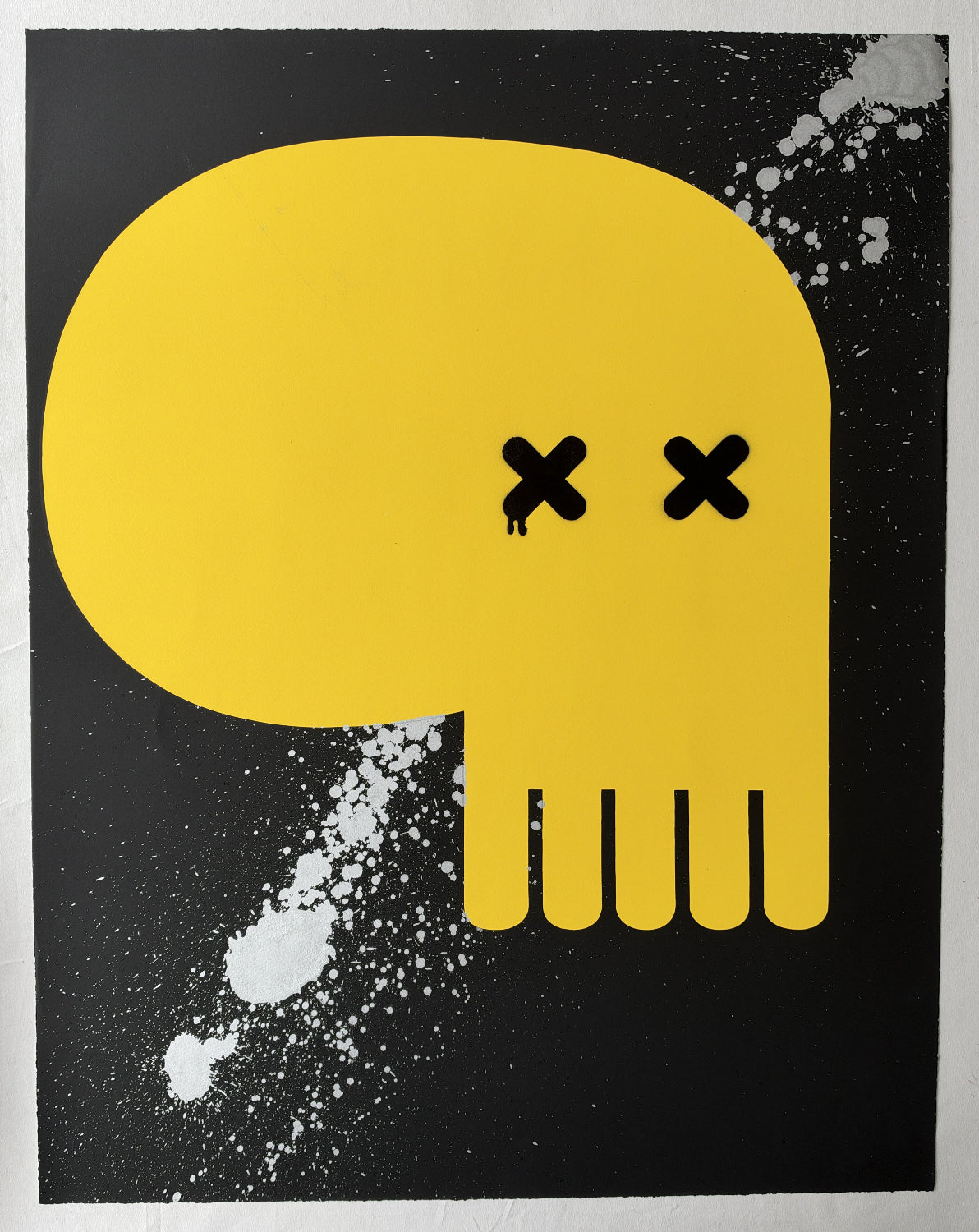 Sickboy - Love Peace Happiness & (Death) (Hand-Finished Screenprint)