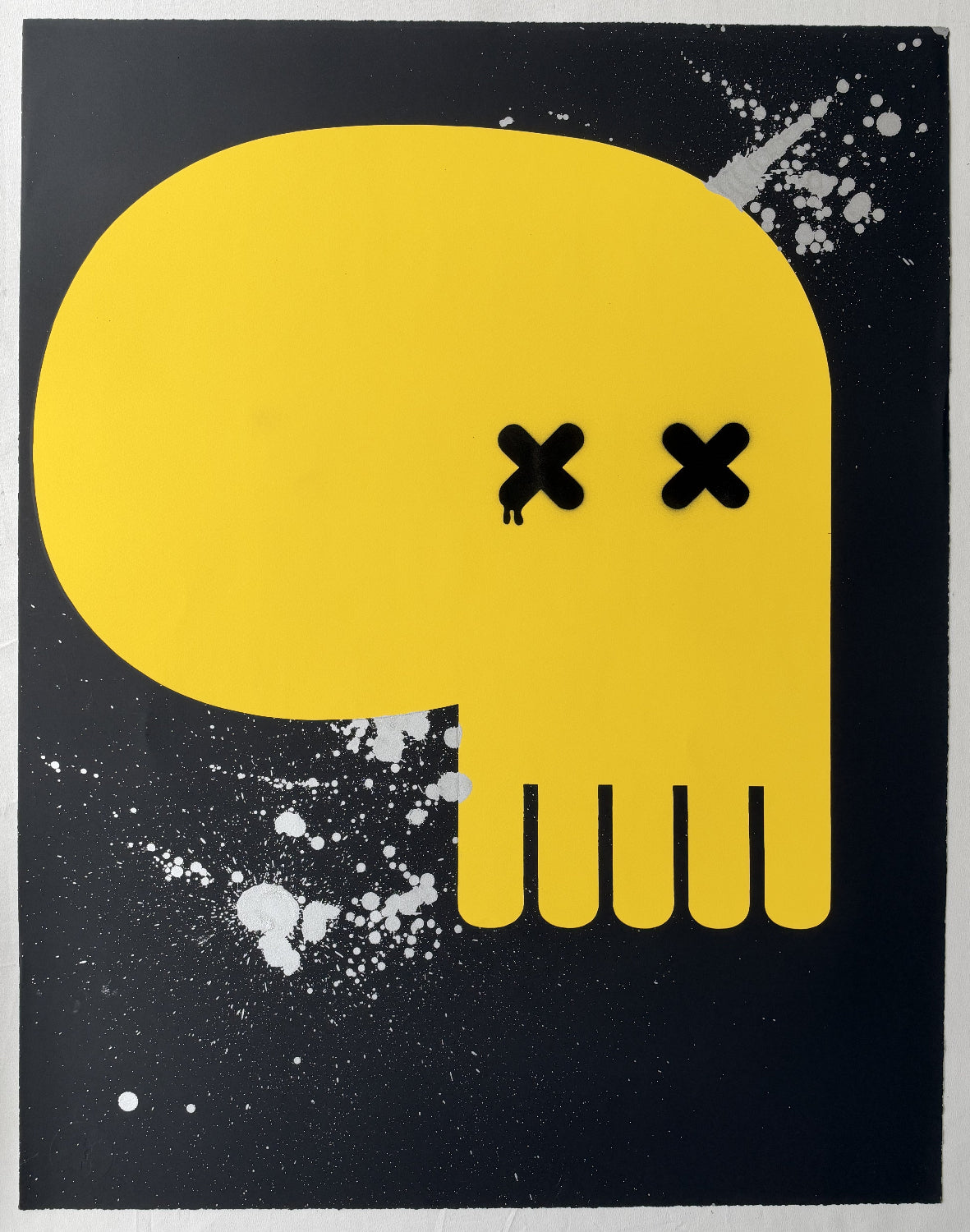 Sickboy - Love Peace Happiness & (Death) (Hand-Finished Screenprint)