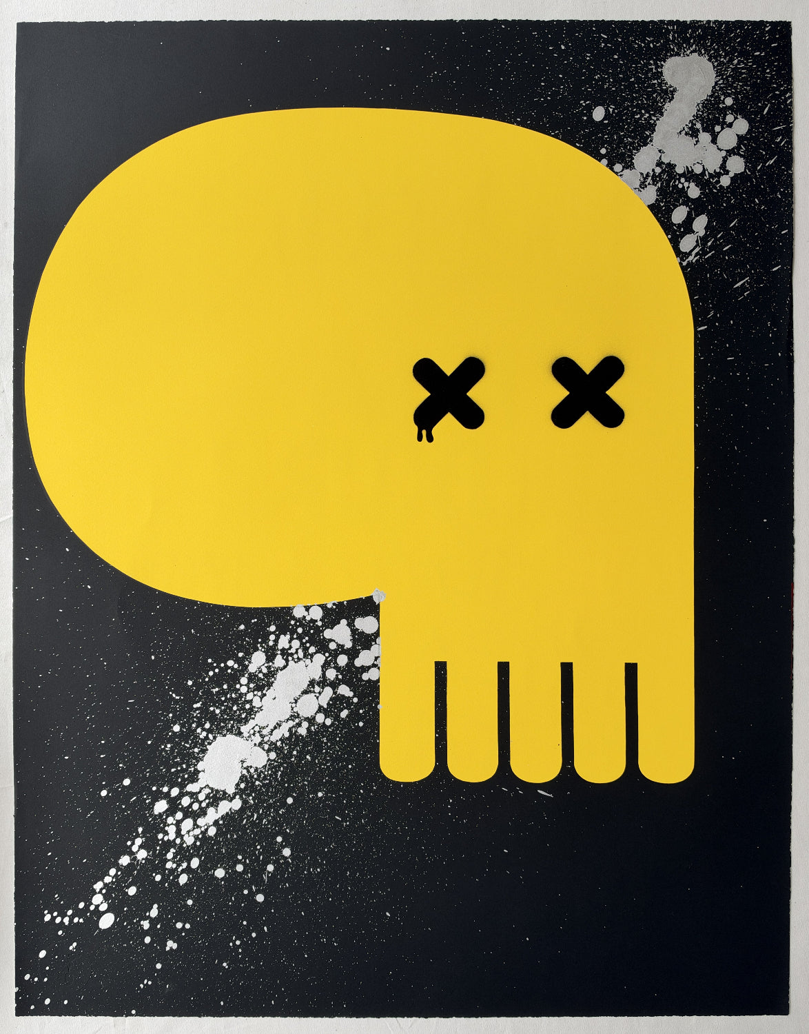 Sickboy - Love Peace Happiness & (Death) (Hand-Finished Screenprint)
