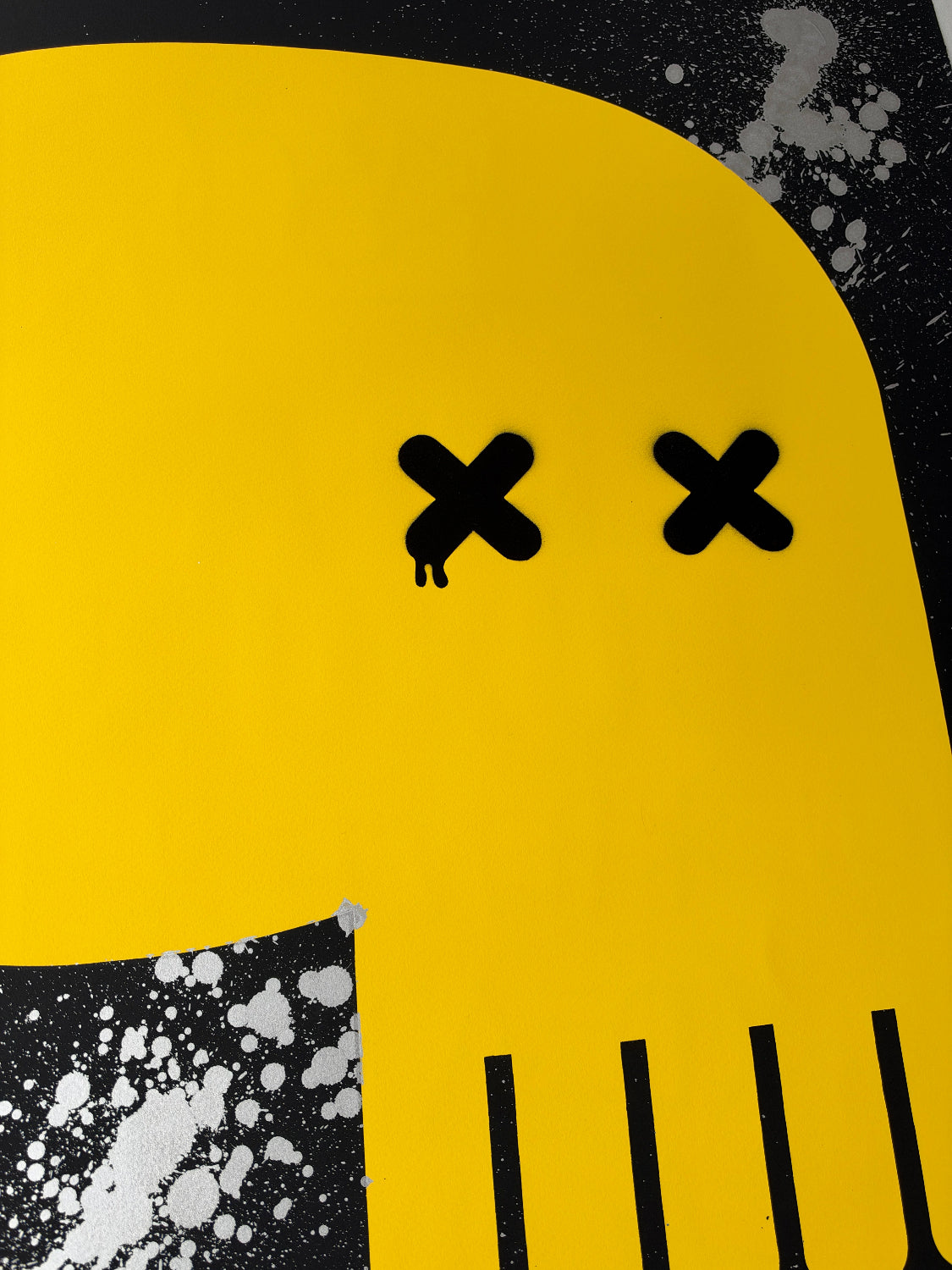 Sickboy - Love Peace Happiness & (Death) (Hand-Finished Screenprint)