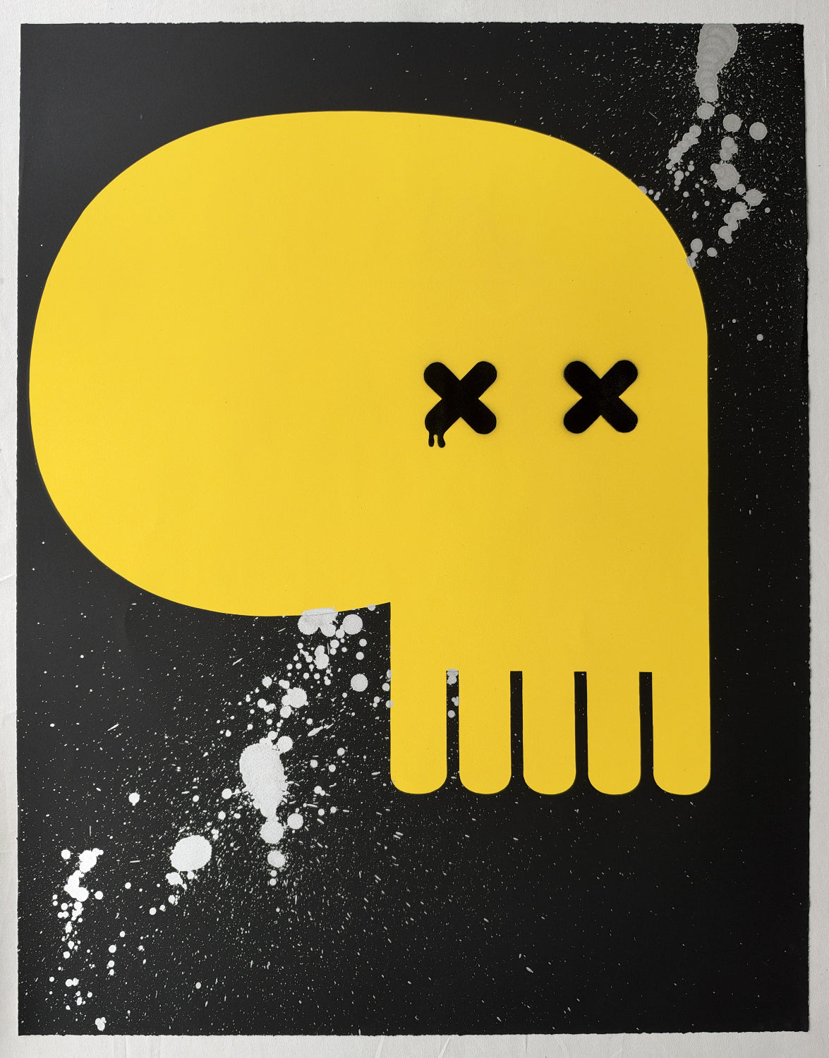 Sickboy - Love Peace Happiness & (Death) (Hand-Finished Screenprint)