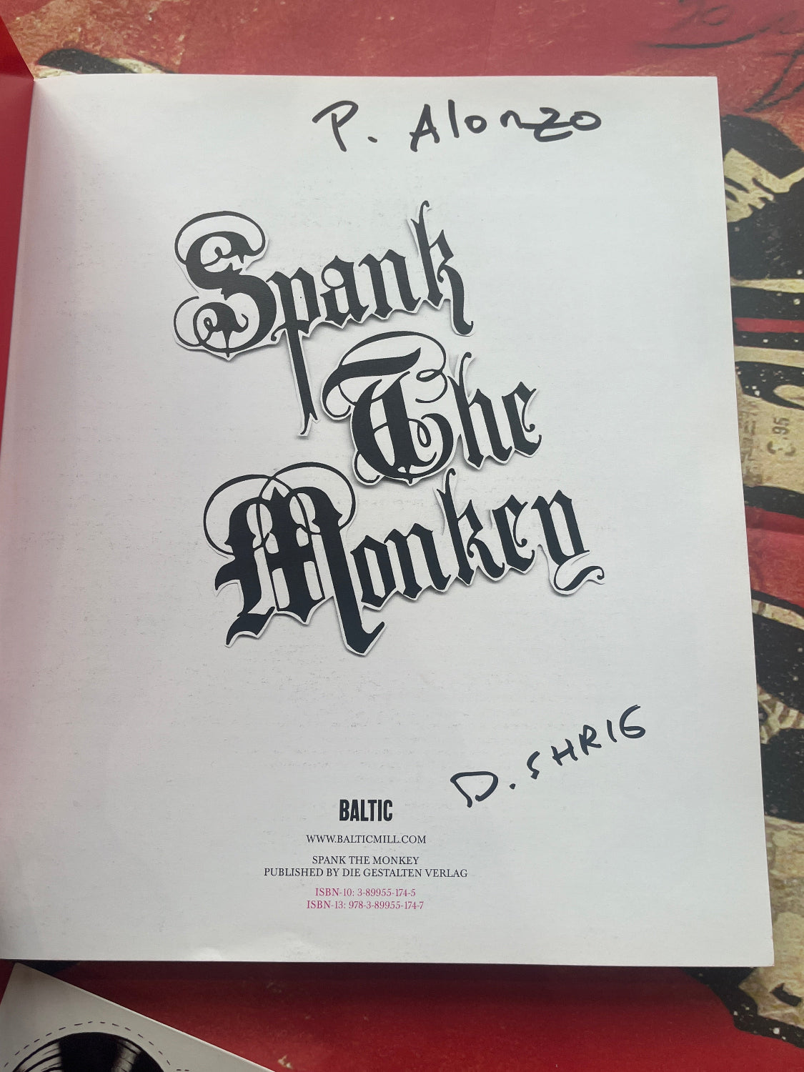 Spank The Monkey Box Set - Book signed by Invader, Shrigley, Shepard Fairey etc!