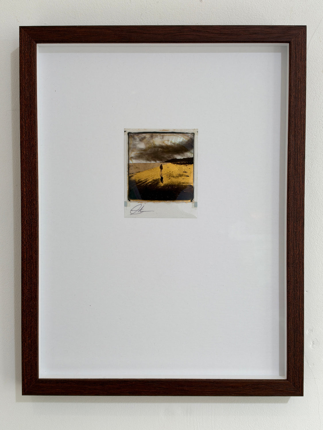 Andrew Millar - Golden Path (Multi-Gilded with Mother Of Pearl) (Framed Polaroid)