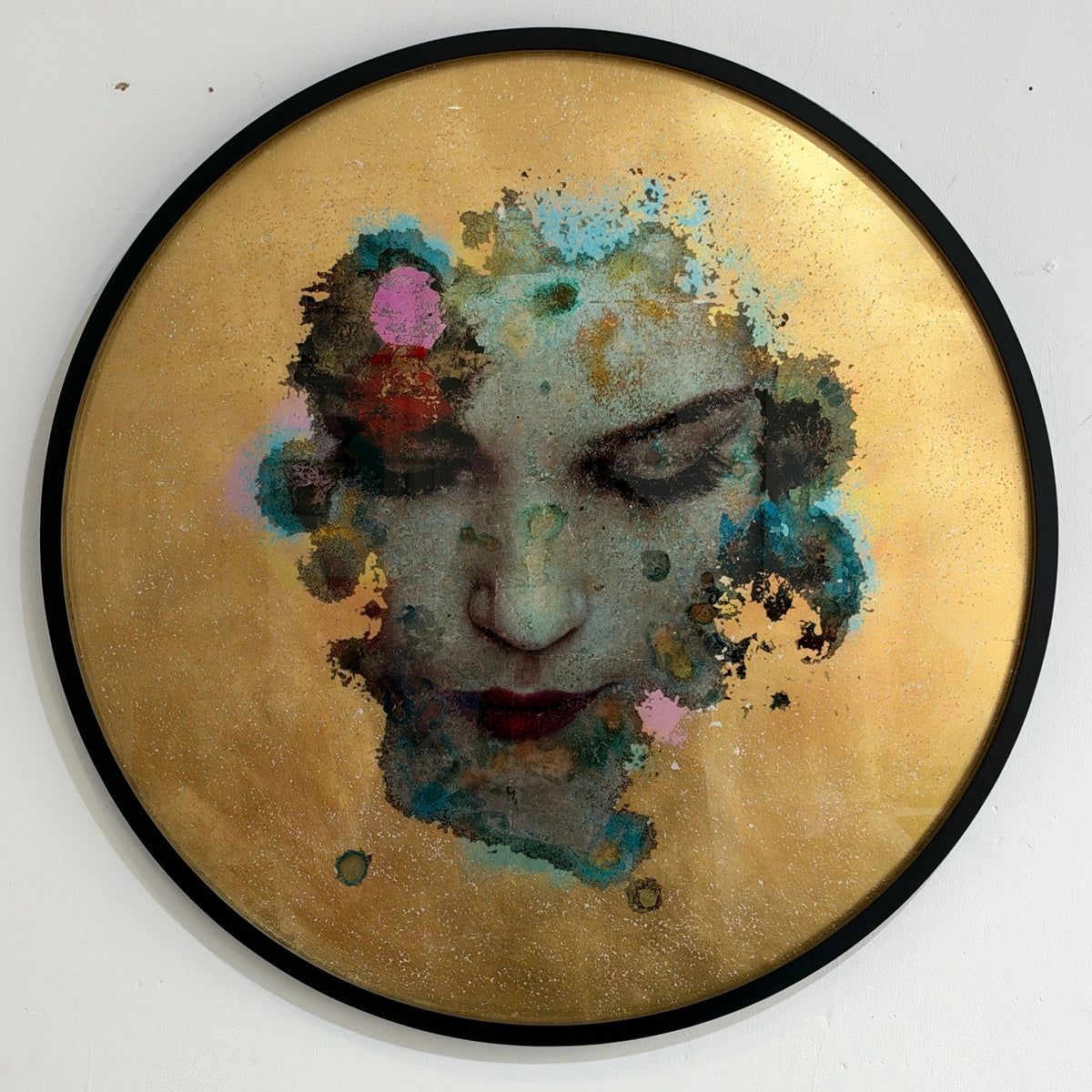 Andrew Millar - Falling Leaves (Large Framed Disc)