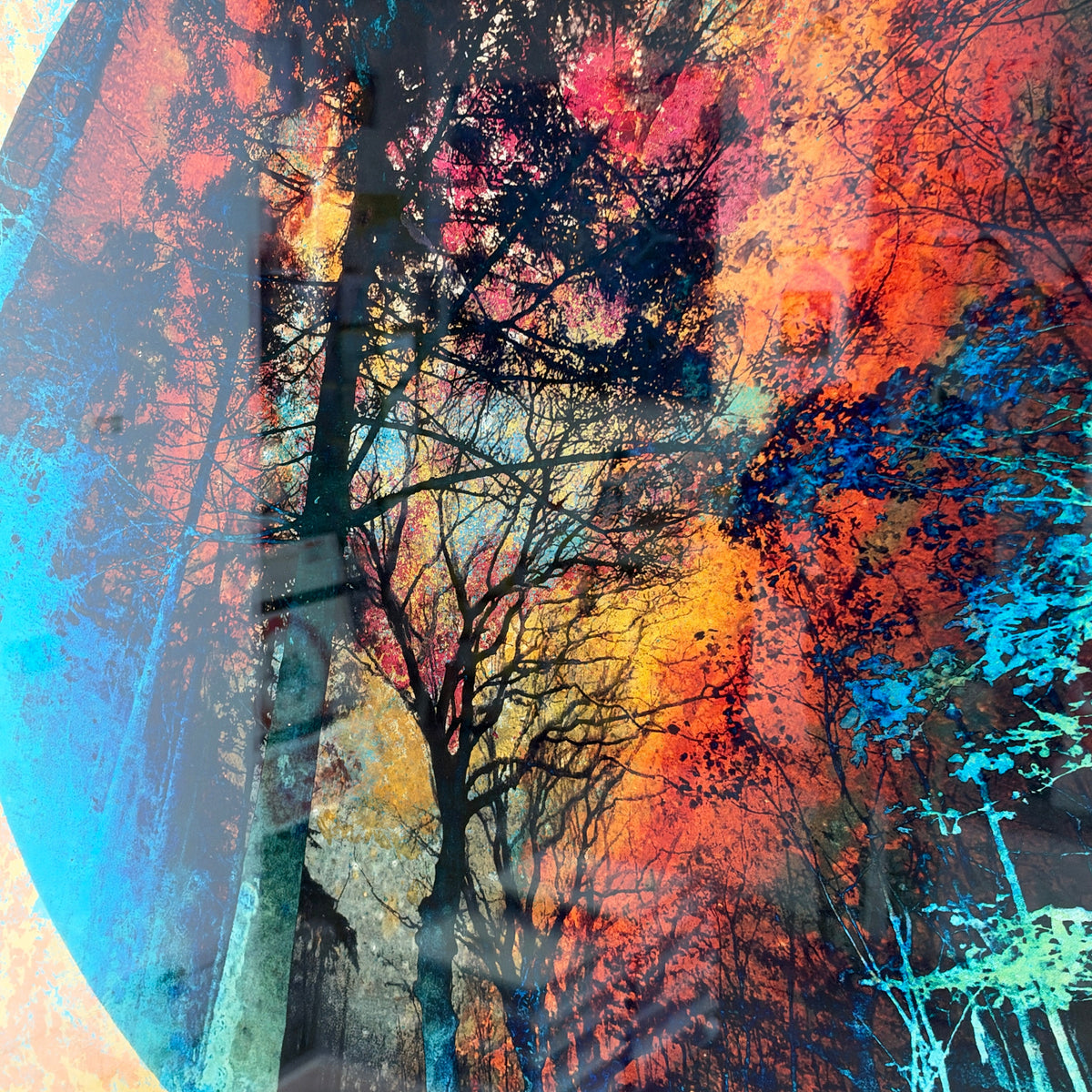 Andrew Millar - Under The Orange Sky (Large Acrylic Original)