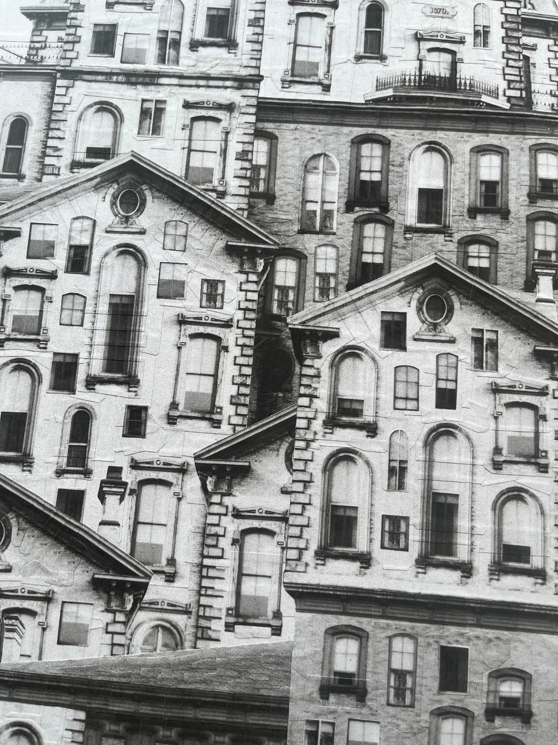 Lola Dupré - The David Davis Mansion (XL Original Collage)