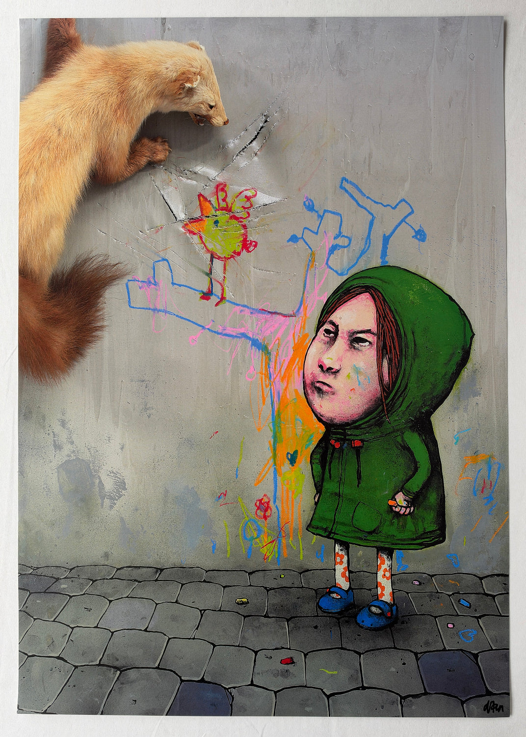 Dran - La Fillette et la Belette (The Young Girl and the Weasel)