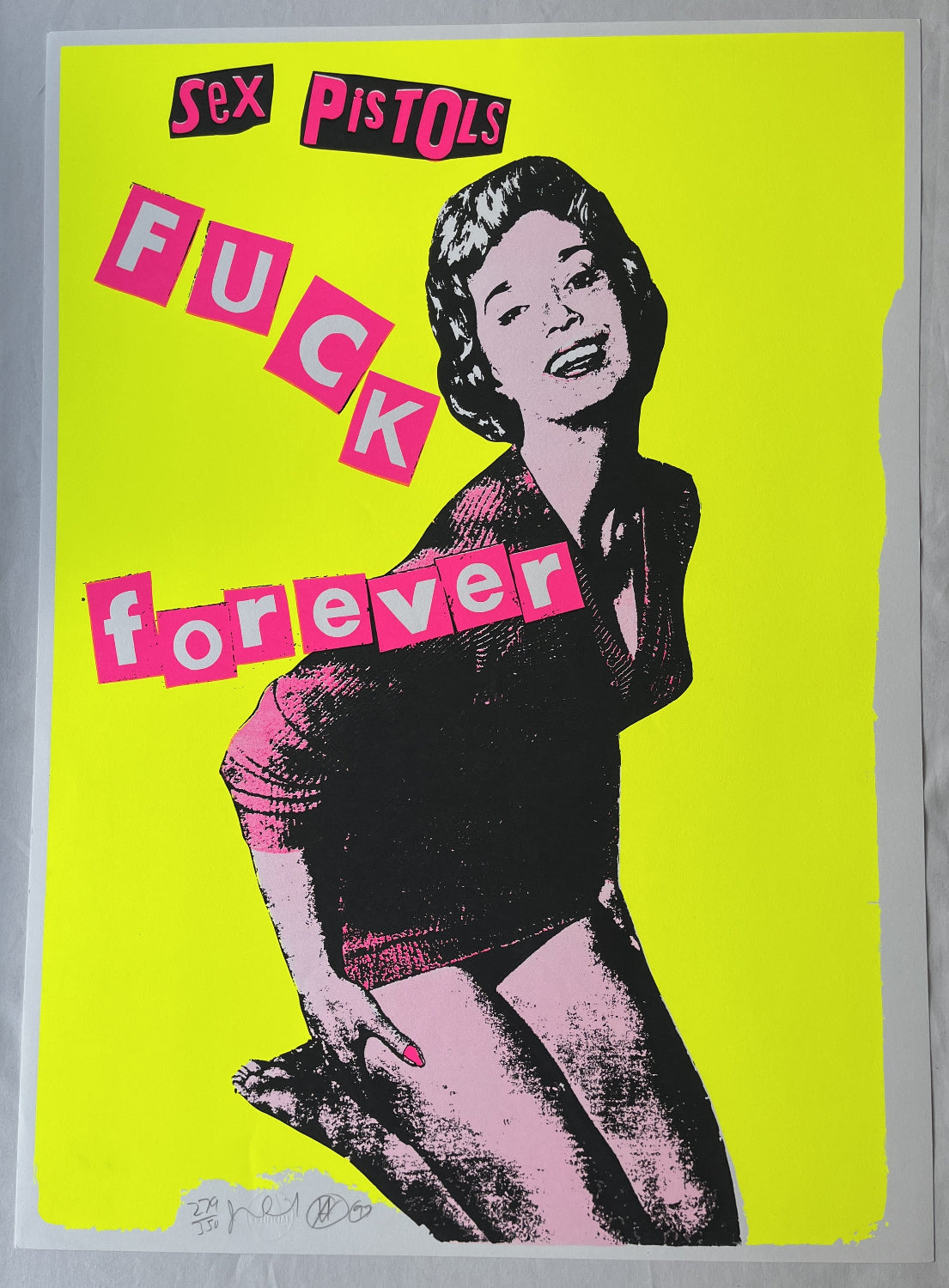 Jamie Reid - Fuck Forever (Yellow)