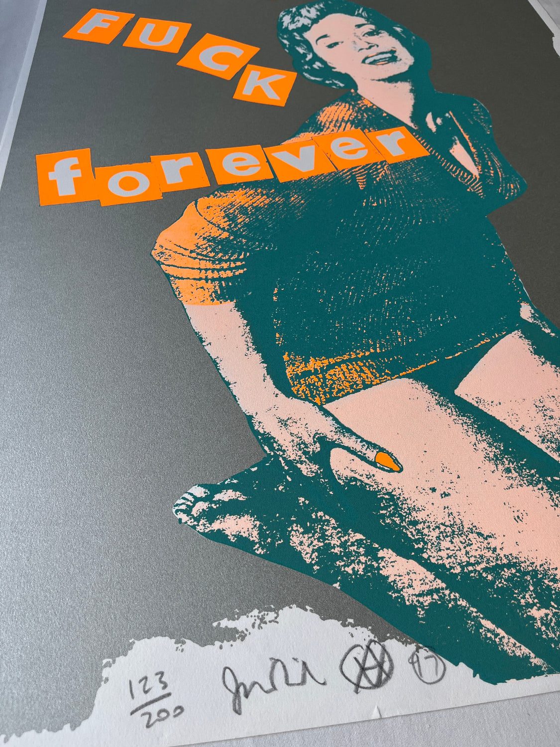 Jamie Reid - Fuck Forever (Silver)