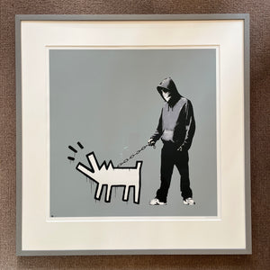 Banksy - Choose Your Weapon (Grey) (Signed)