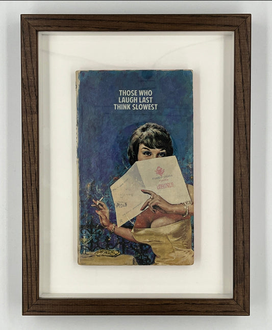 The Connor Brothers - Those Who Laugh Last Think Slowest (Original Vintage Book Painting)