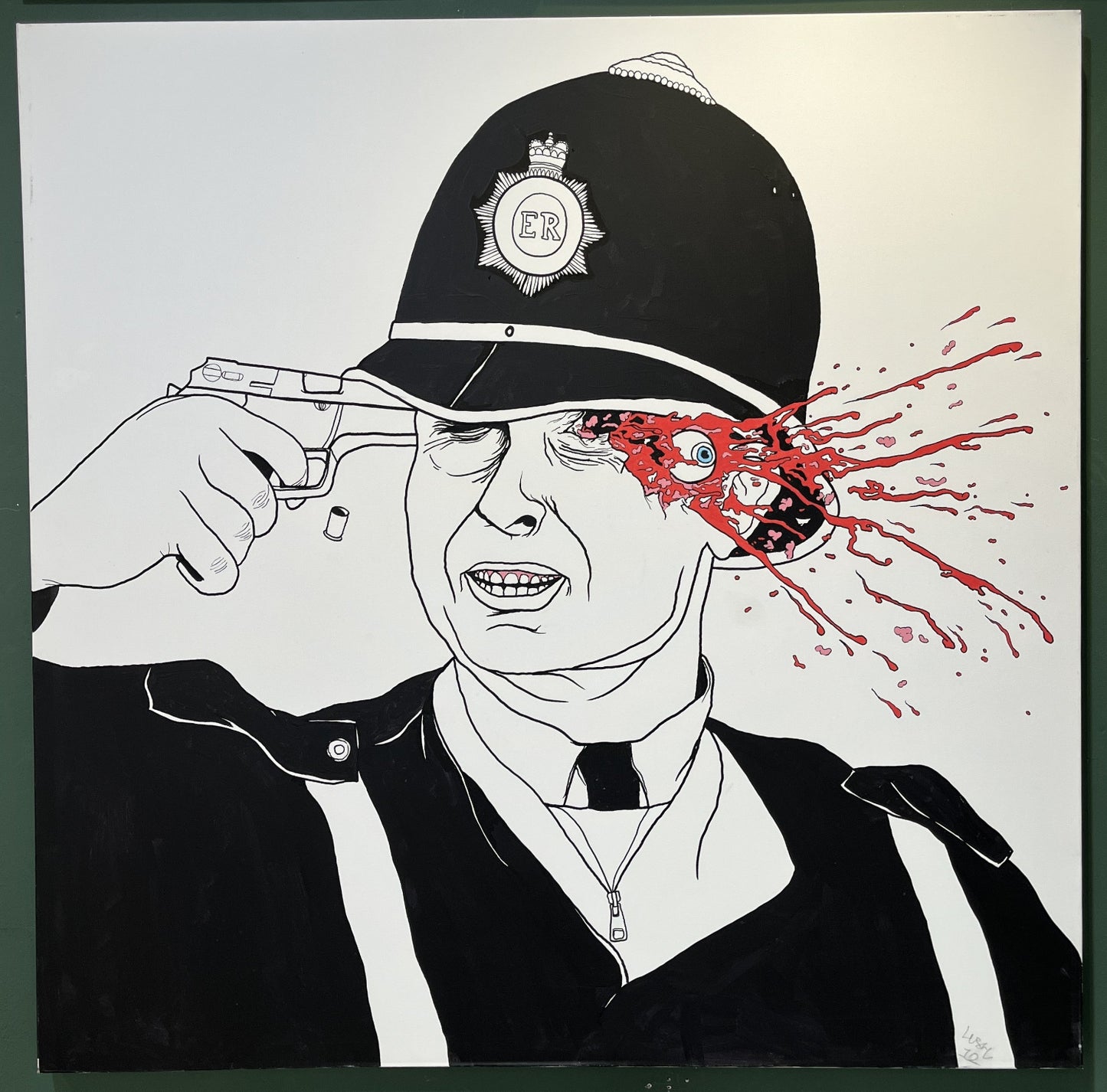 Lushsux - Cop Killer (Large Canvas)