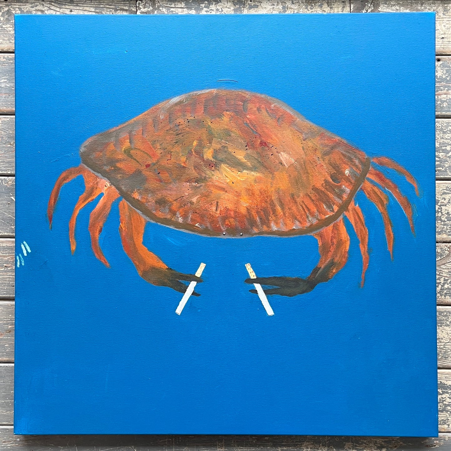 Euan Roberts - Geezers Need Excitement (Original Canvas)