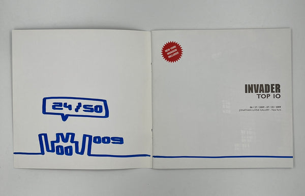 Invader - Top 10 (Signed & Numbered Book)