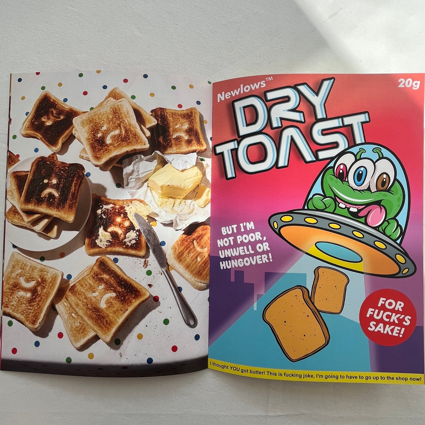 Ellis Parrinder & Rory McQueen - Breakfast Zine (Signed)