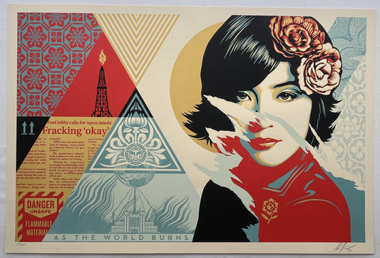 Shepard Fairey - Open Minds (Large Format)