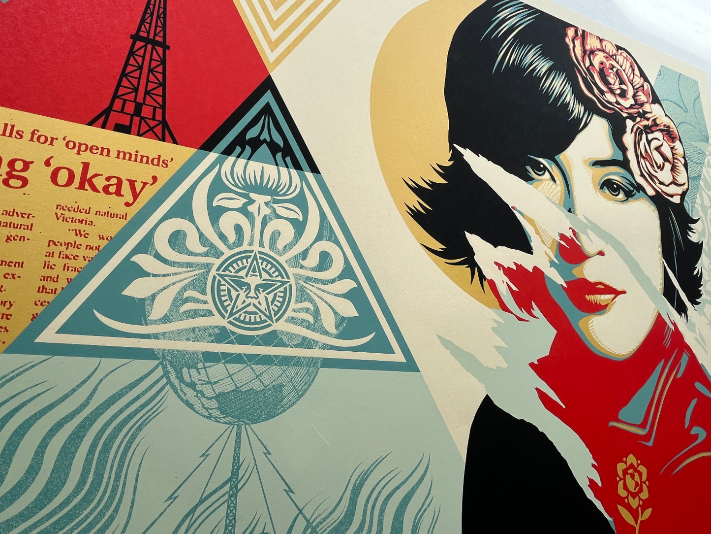 Shepard Fairey - Open Minds (Large Format)
