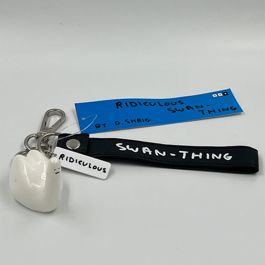 David Shrigley - Ridiculous Swan Thing Key-Ring