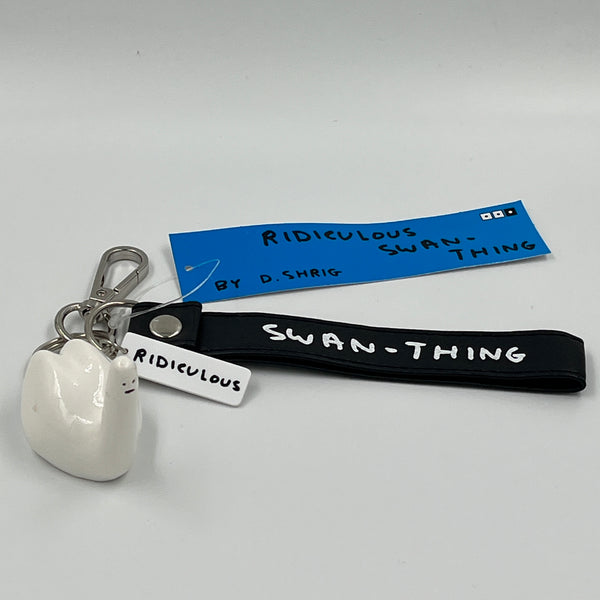 David Shrigley - Ridiculous Swan Thing Key-Ring