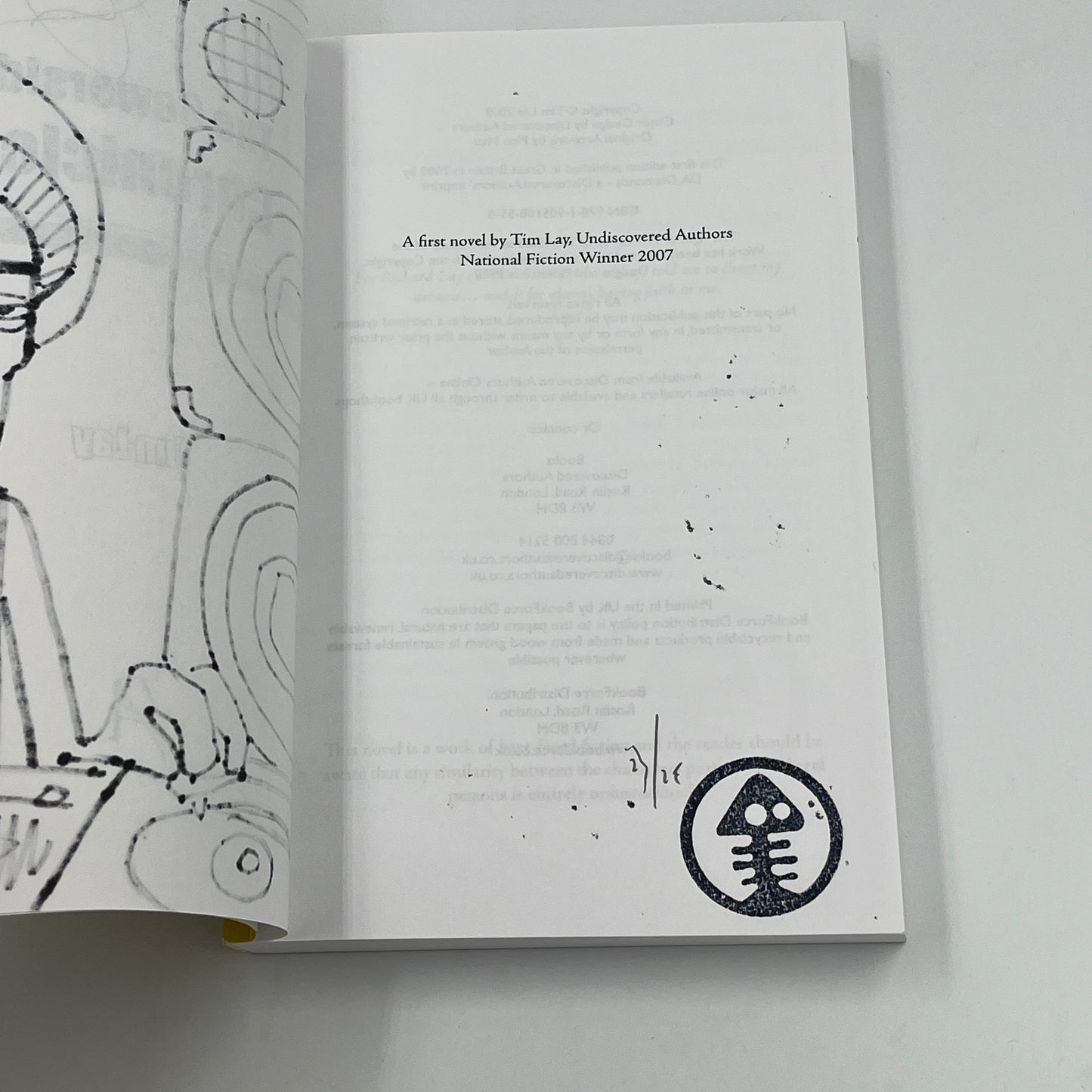 Tim Lay - The Sewerside Chronicles (Limited Edition with Original Mau Mau Drawing)