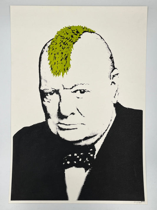 Banksy - Turf War Unsigned Screenprint