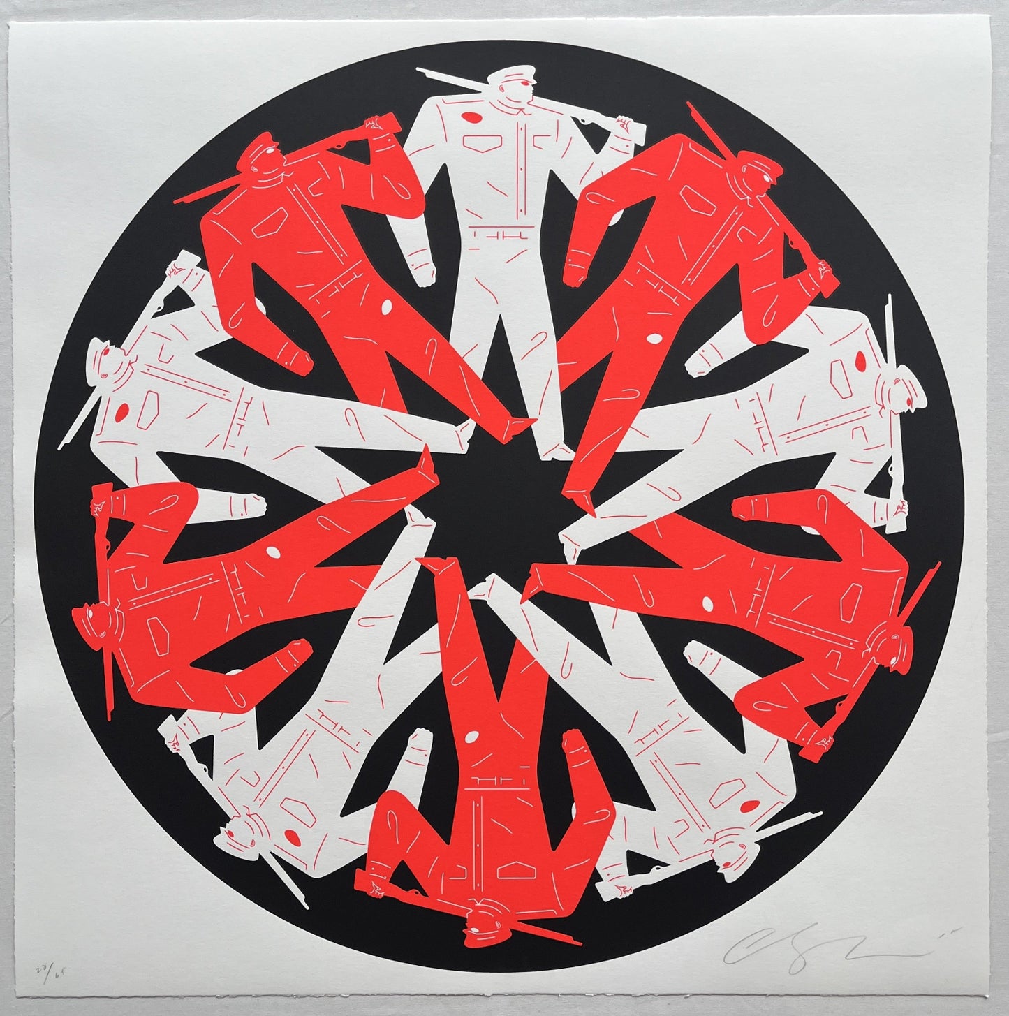 Cleon Peterson - Let's Start A War (Black)