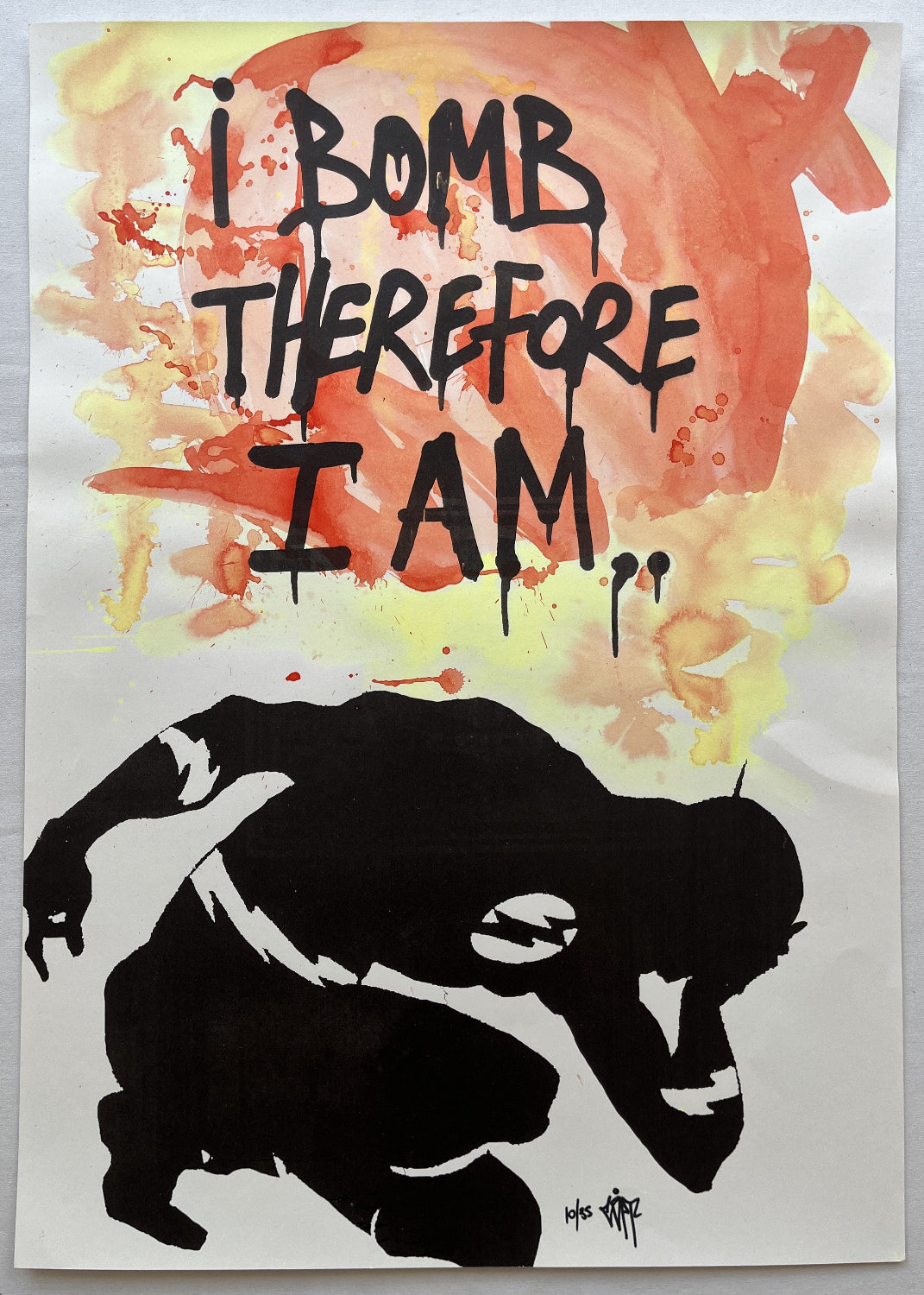 Cept - I Bomb Therefore I Am (Hand-Finished)