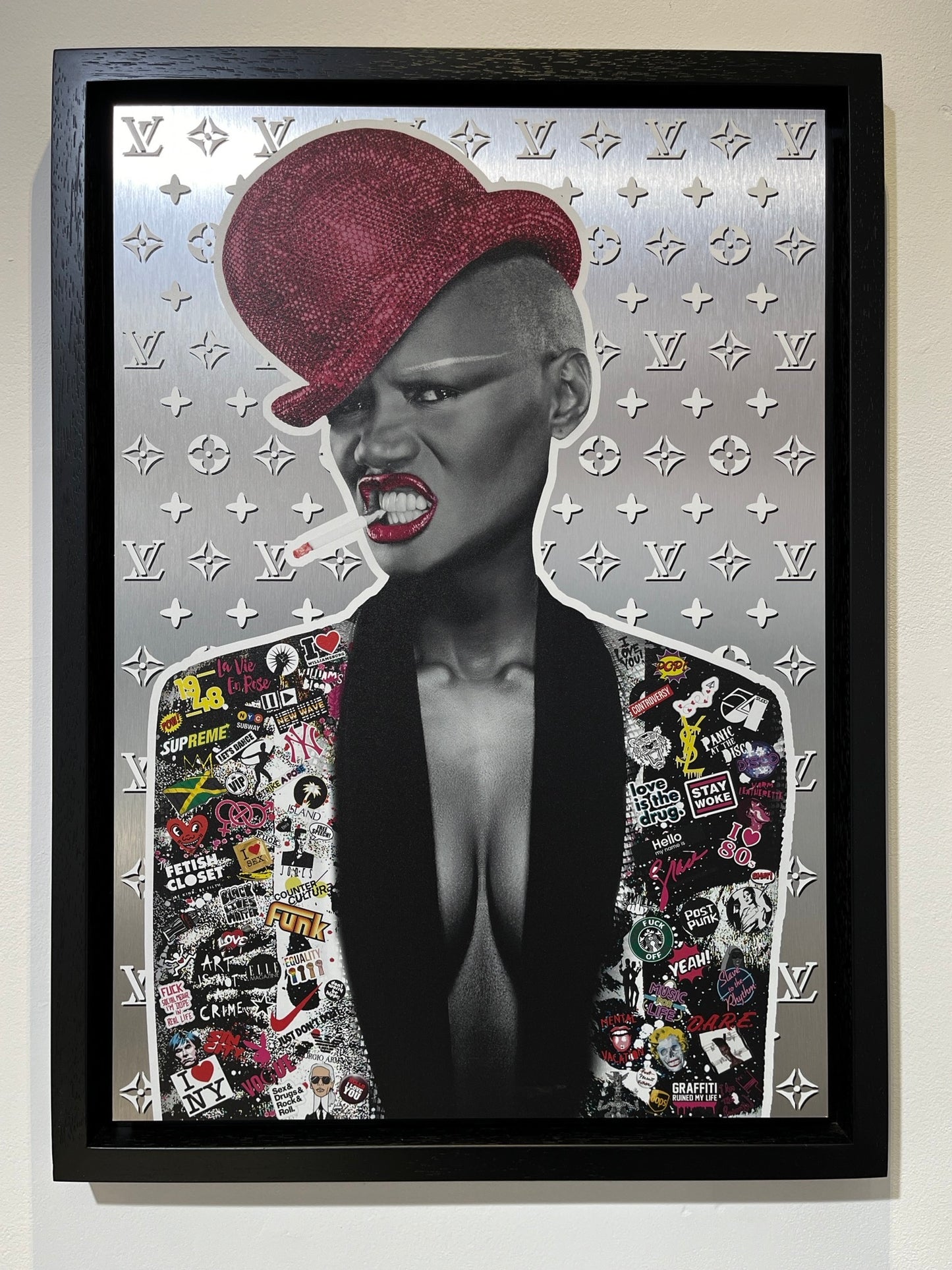 The Postman - Grace Jones (A2 / A1 Framed Aluminium Edition)