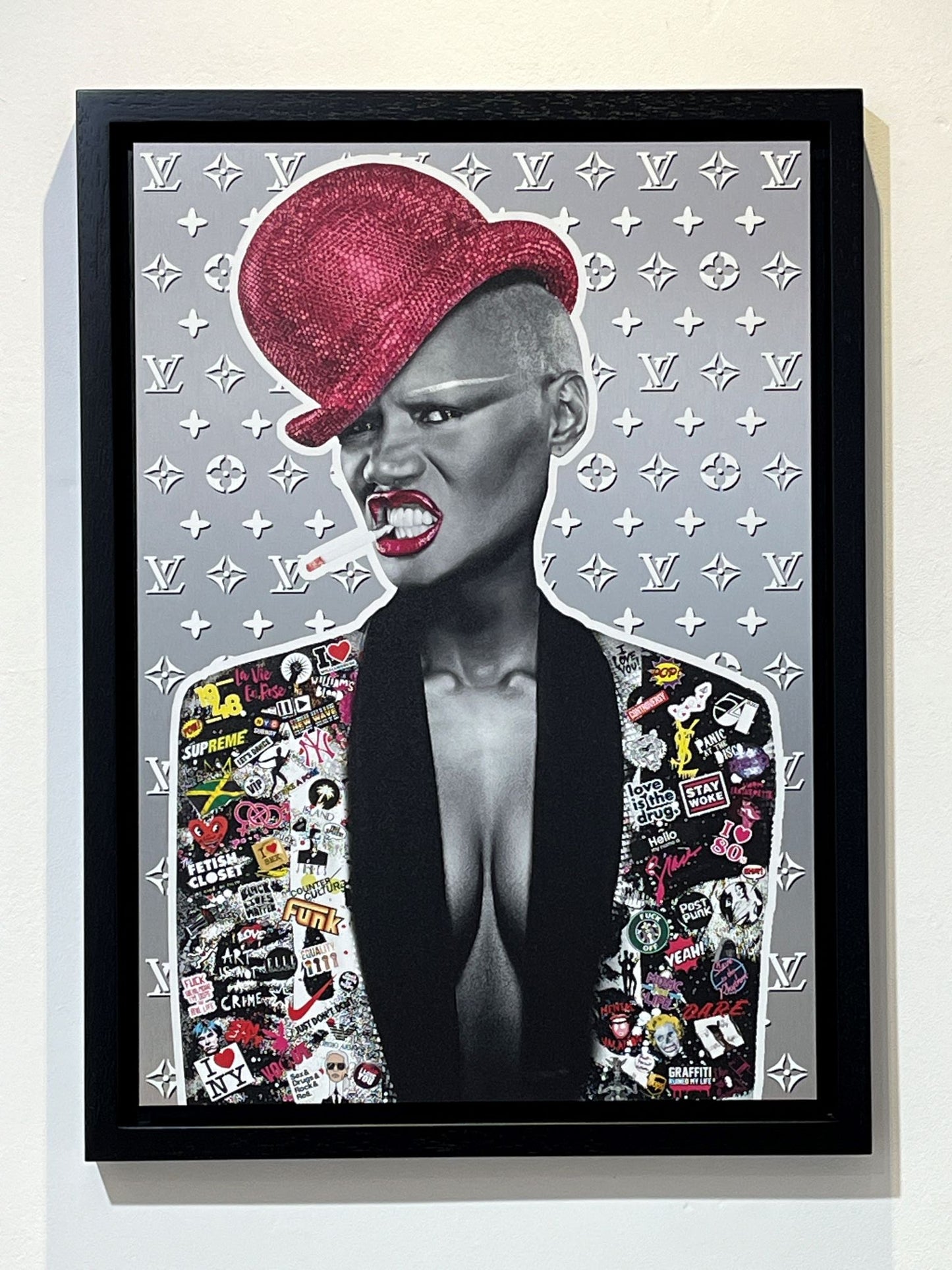 The Postman - Grace Jones (A2 / A1 Framed Aluminium Edition)