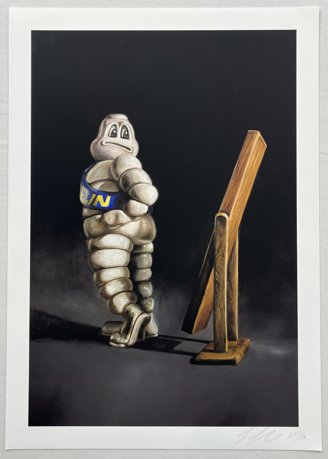 Simon Shepherd - Man In The Mirror (Print)
