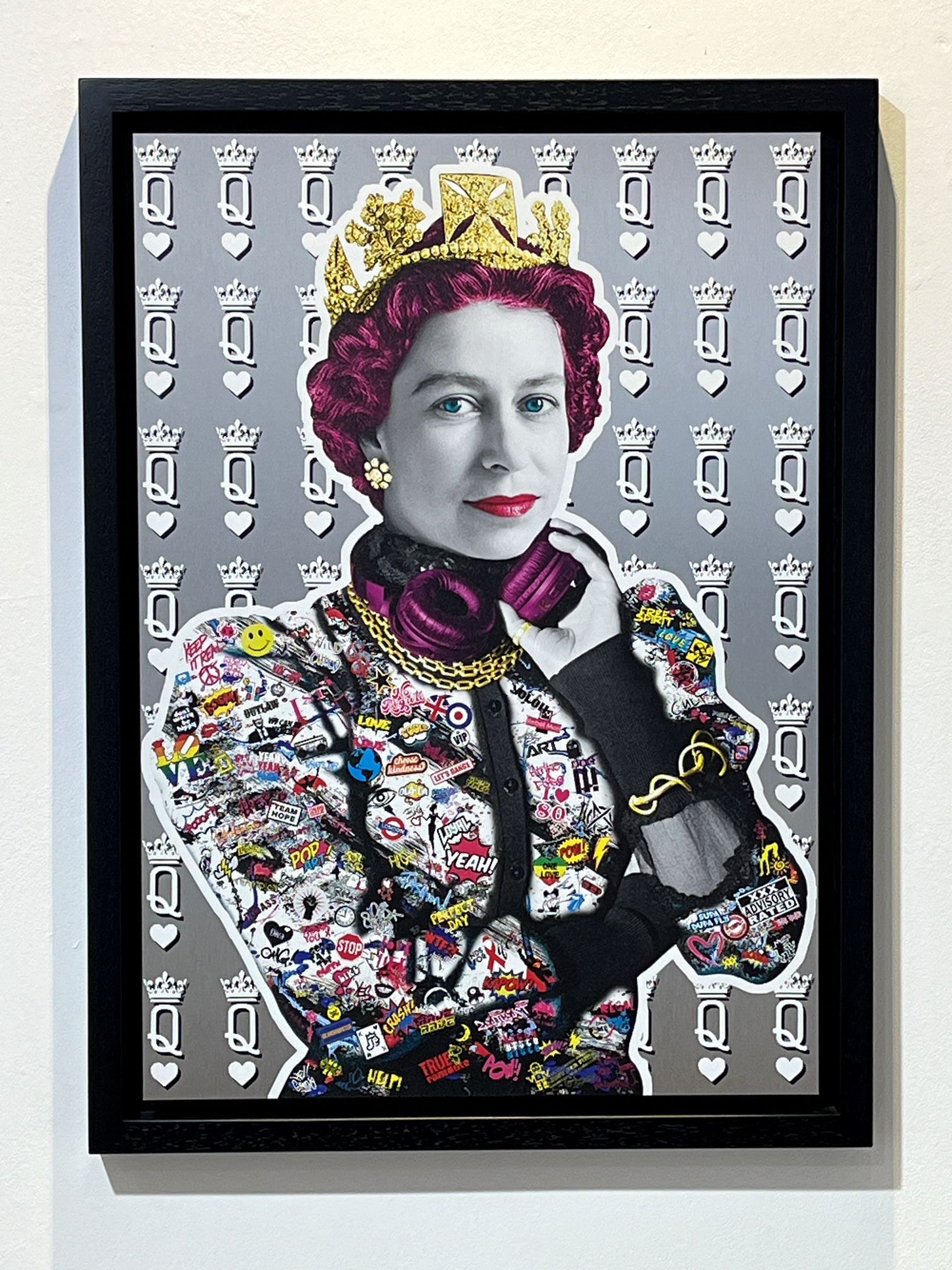 The Postman - The Queen (A2 / A1 Framed Aluminium Edition)