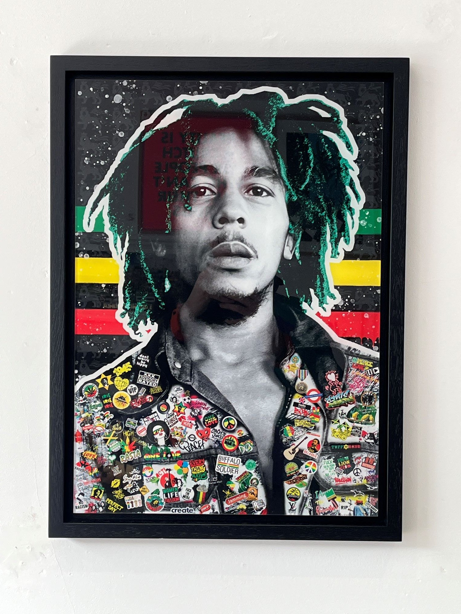 The Postman - Bob Marley (A2 / A1 Framed Acrylic)