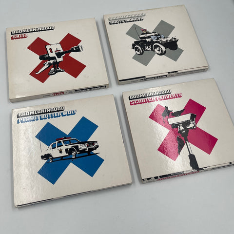Banksy  - Collection of 4 Badmeaningood CDs