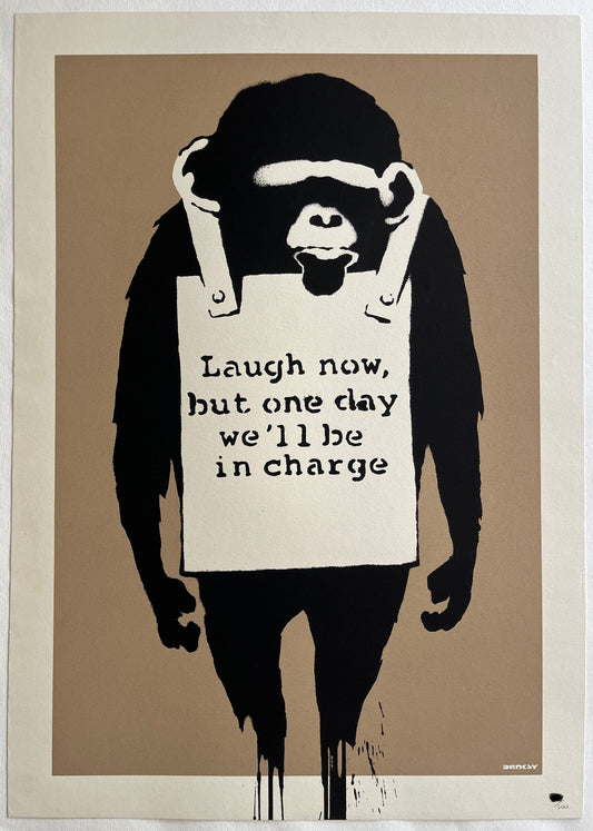 Banksy - Laugh Now (Unsigned)