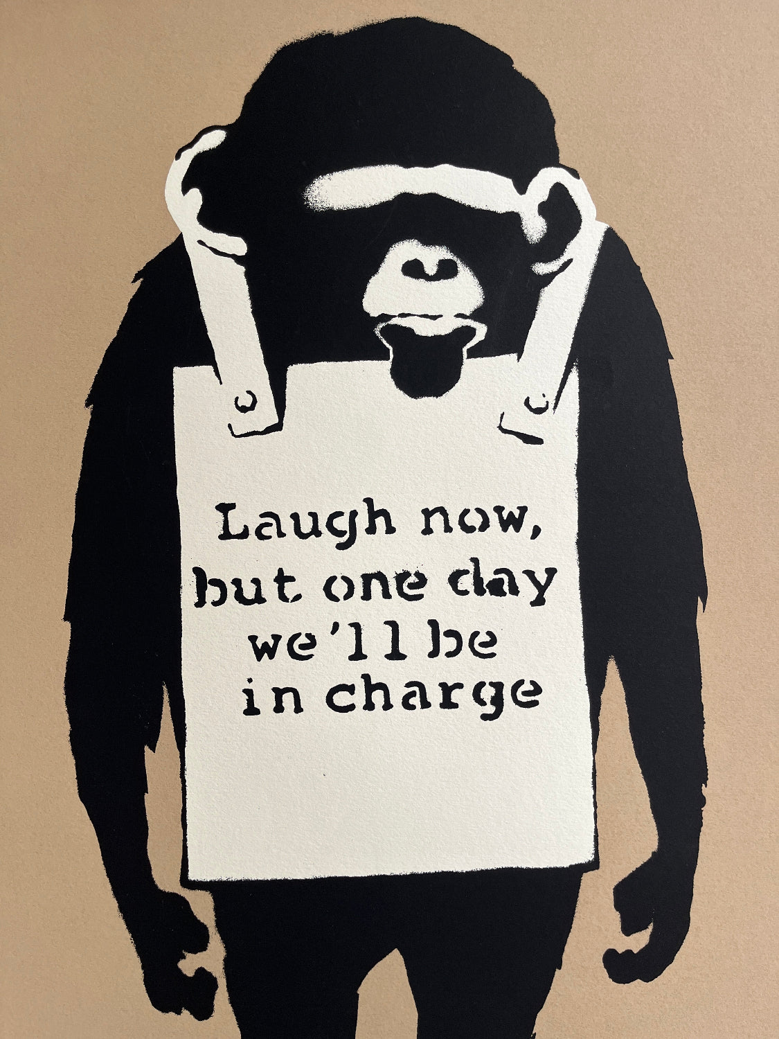 Banksy - Laugh Now (Unsigned)