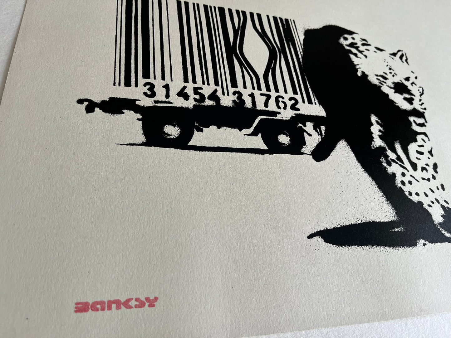 Banksy - Barcode (Unsigned)
