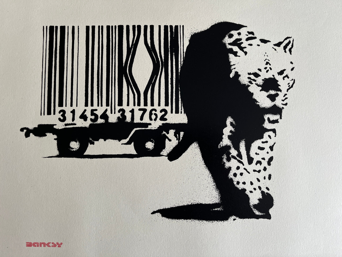 Banksy - Barcode (Unsigned)